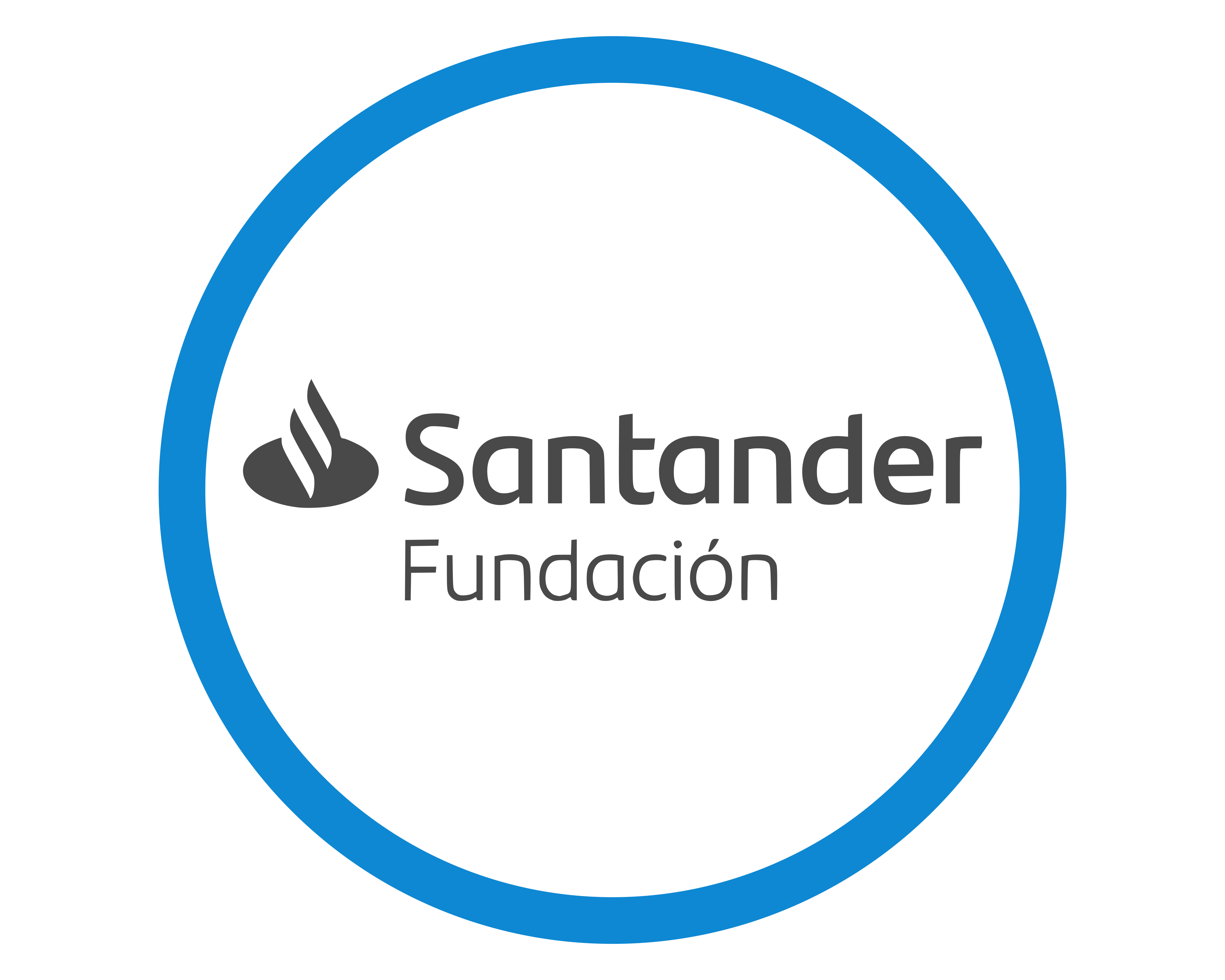 Logo Fundación Santander